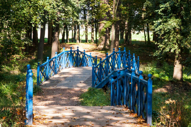 Veltrusy –⁠ mosty v parku po obnově